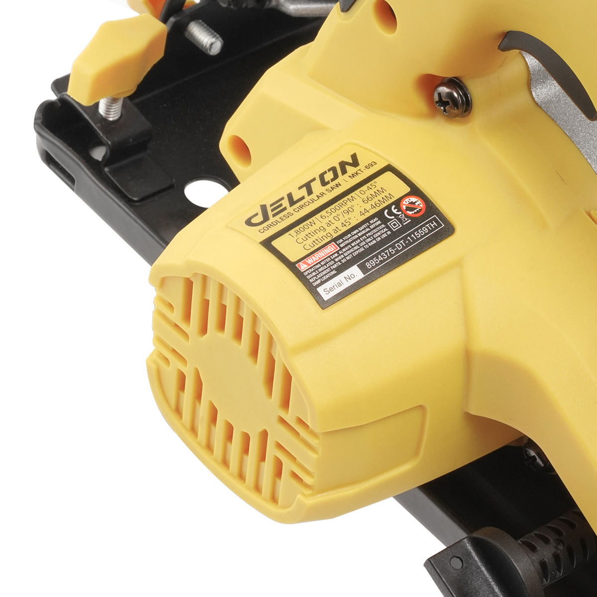 เลื่อยวงเดือนไร้สาย (พร้อมแบตเตอรี่) DELTON รุ่น MKT-693 TURBO FORCE 20V 12AH_7